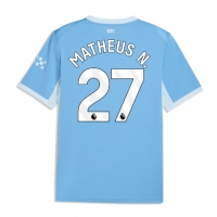Manchester City Matheus Nunes #27 Hemmatröja 2026-27 Kortärmad